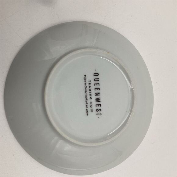 Queenwest Trading Co. Pink Plaid Tea Cup & Saucer Set 2-Piece - Picture 8 of 11